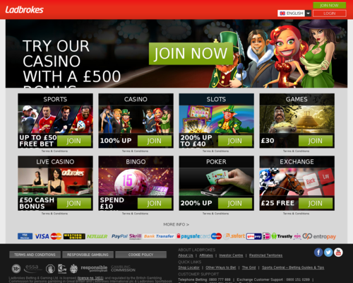 Ladbrokes Screenshot