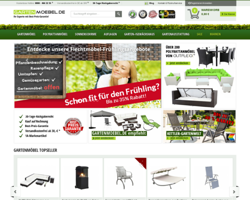 Gartenmoebel Screenshot