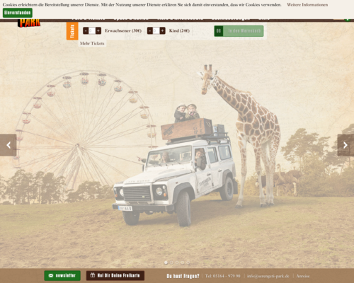 Serengeti Park Screenshot