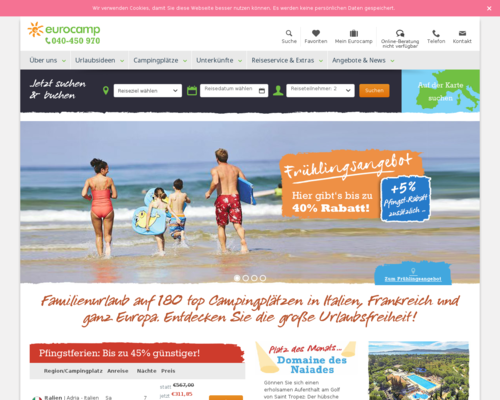eurocamp Screenshot