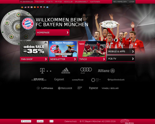 FC Bayern Screenshot