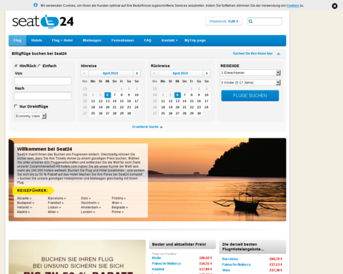 Seat24 Screenshot