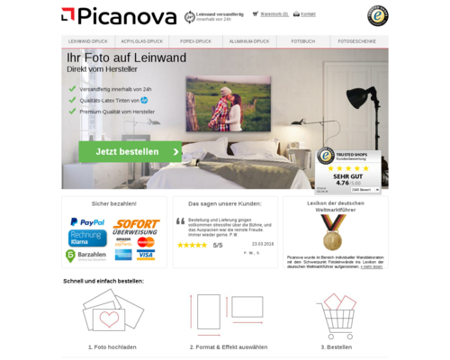 Picanova Screenshot