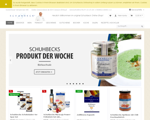 Schuhbeck Screenshot