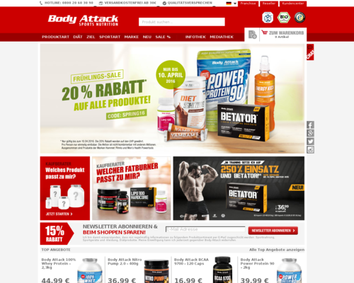 Body Attack Screenshot