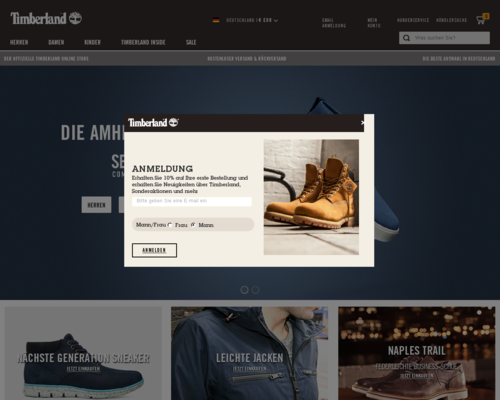 Timberland Screenshot