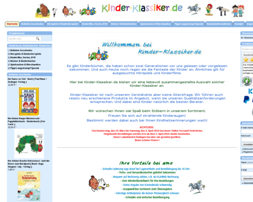 Kinder Klassiker Screenshot