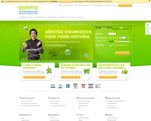 Eprimo Screenshot