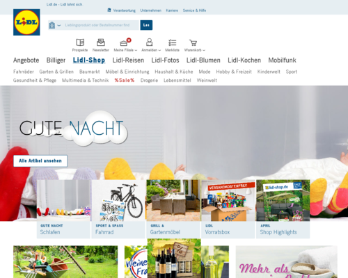 Lidl Screenshot