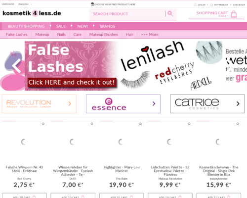 Kosmetik4Less Screenshot