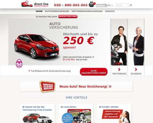 Direct Line Screenshot