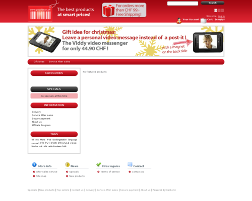 gooddeals.ch Screenshot