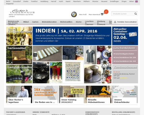 Fischers Lagerhaus Screenshot