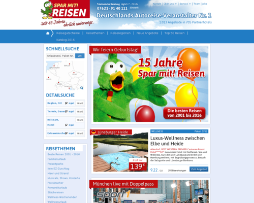 Spar mit! Reisen Screenshot