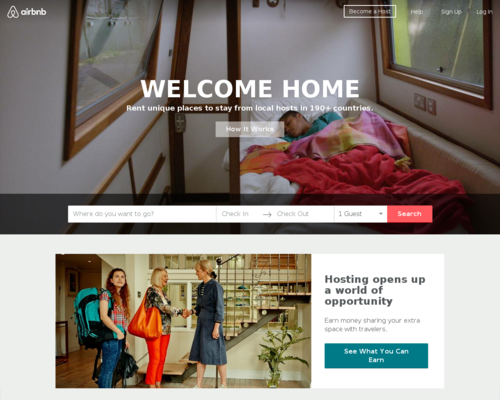 airbnb Screenshot