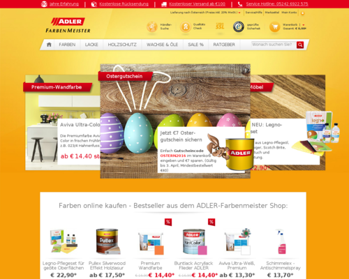 Adler Farbenmeister Screenshot