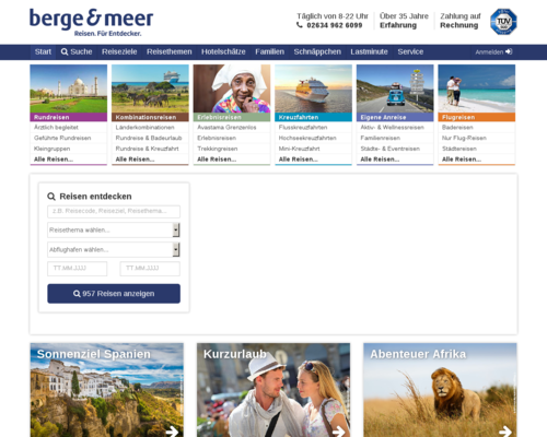 Berge & Meer Screenshot