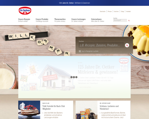 Dr. Oetker Screenshot