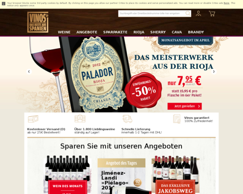 Vinos Screenshot
