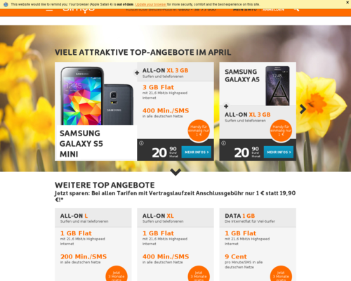 Simyo Screenshot