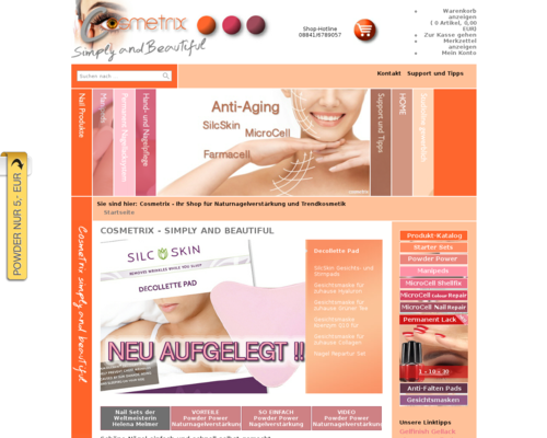 Cosmetrix Screenshot