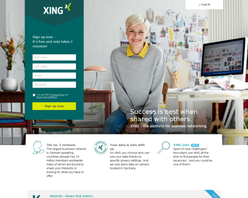 XING Screenshot