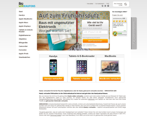 WIRKAUFENS Screenshot