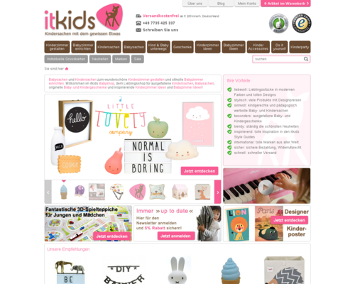 Babyshop ITkids Screenshot