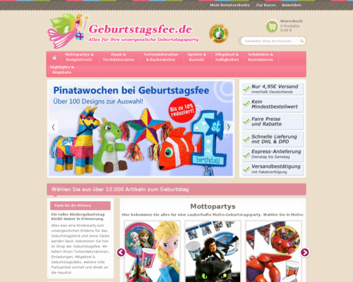Geburtstagsfee Screenshot