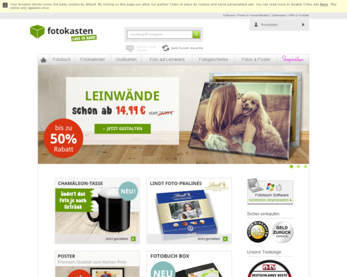 Fotokasten Screenshot