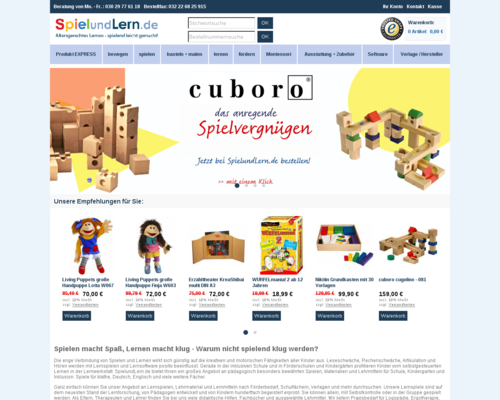 Spielundlern Screenshot