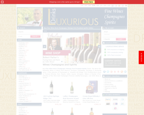 Luxurious Drinks Screenshot