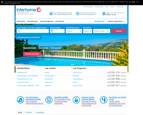 Interhome Screenshot