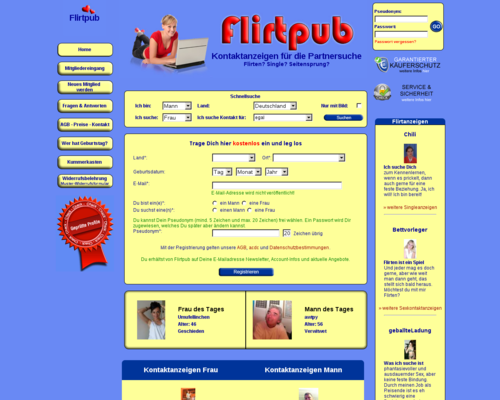Flirtpub Screenshot