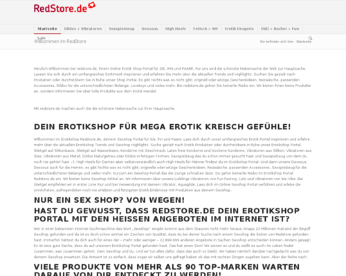 Redstore Screenshot