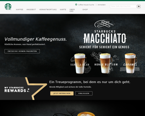 Starbucks Screenshot