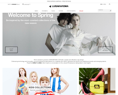 Luisaviaroma Screenshot