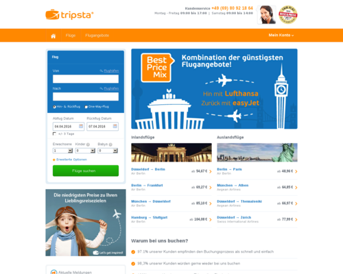 tripsta Screenshot