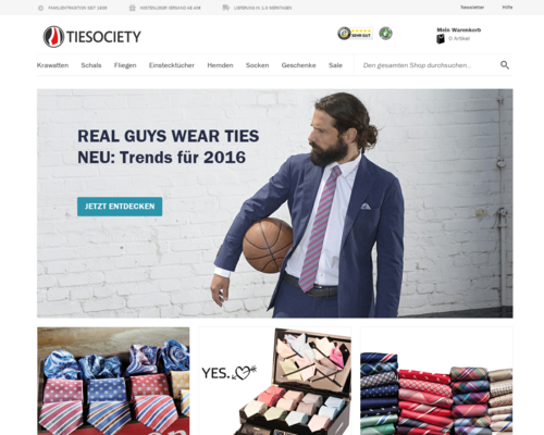 Tiesociety Screenshot