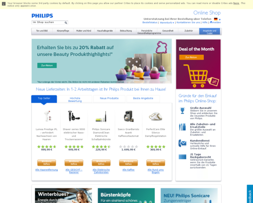 Philips Screenshot