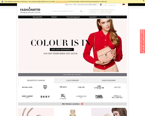 Fashionette Screenshot