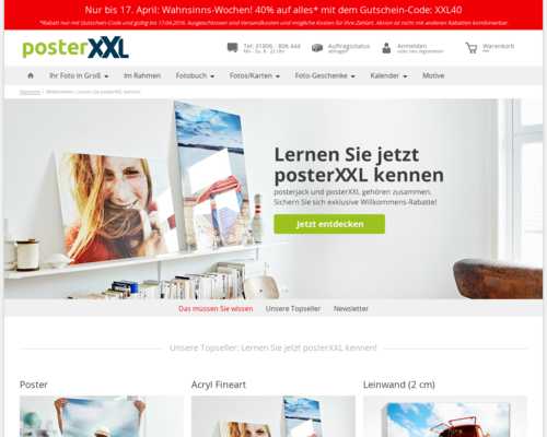 Posterjack Screenshot
