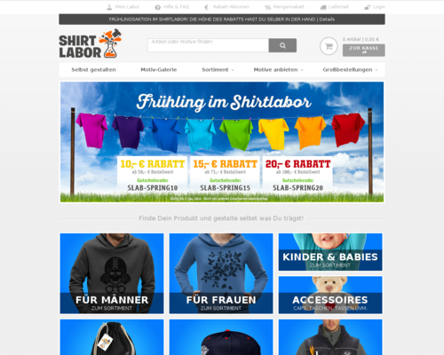 Shirtlabor Screenshot