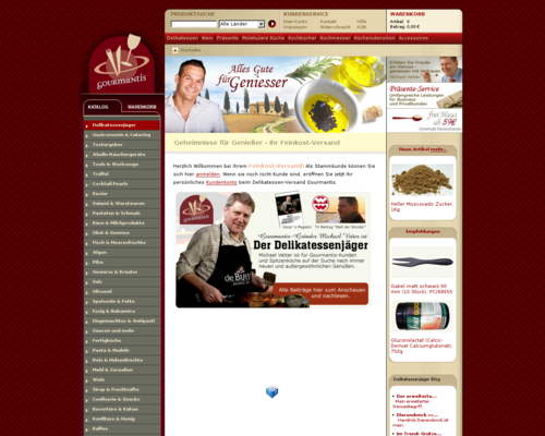 Gourmantis Screenshot