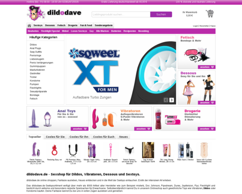 Dildodave Screenshot
