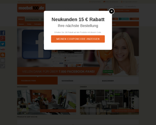 Moebel100 Screenshot
