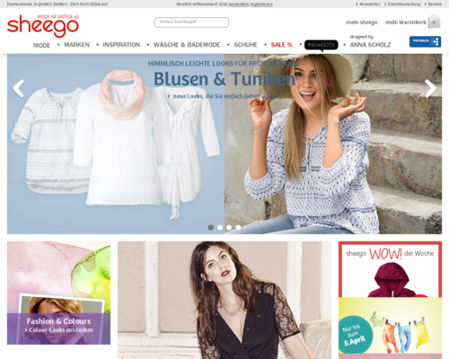 Sheego Screenshot