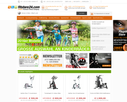 Fitstore24 Screenshot