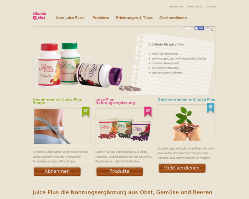 Juice Plus 24 Screenshot