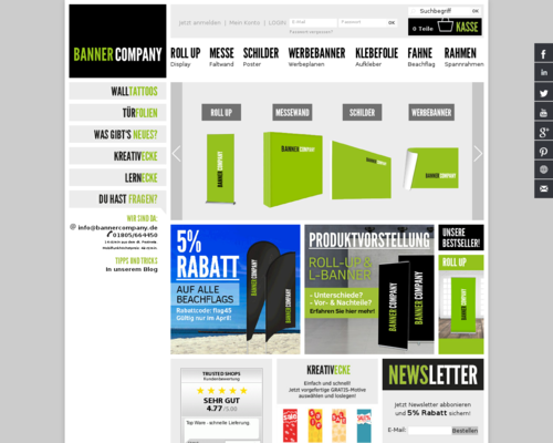 BannerCompany Screenshot